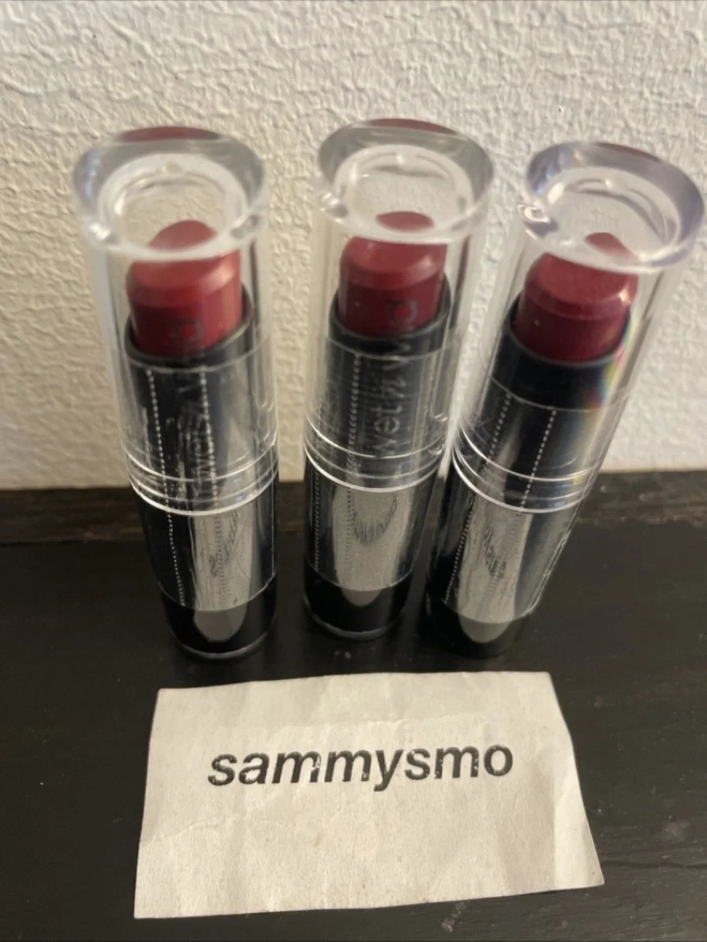 Wet N Wild Lipstick 917B Cinnamon Spice SEALED x3